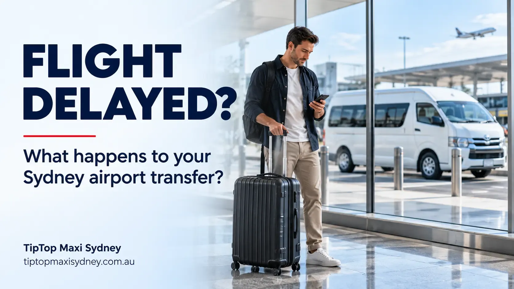 Flight Delayed? What Happens to Your Sydney Airport Transfer Booking?